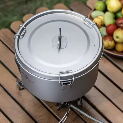 קופסאת אוכל מטיטניום יפני טהור