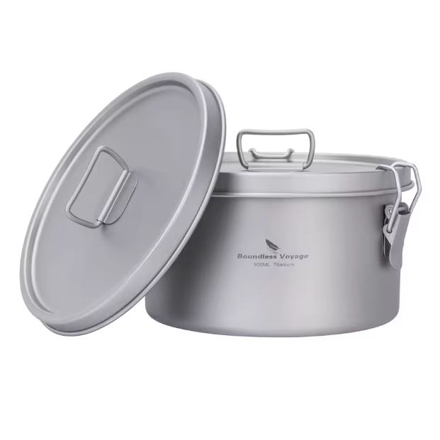 קופסאת אוכל מטיטניום יפני טהור