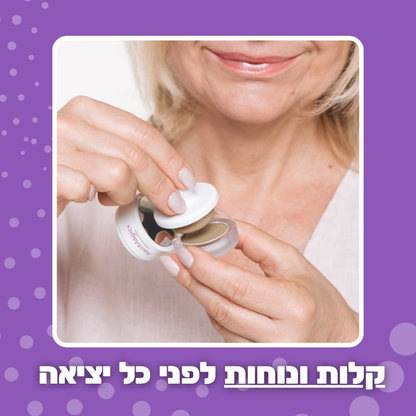 פודרה למילוי קו השיער מבית אלוורה hairline+