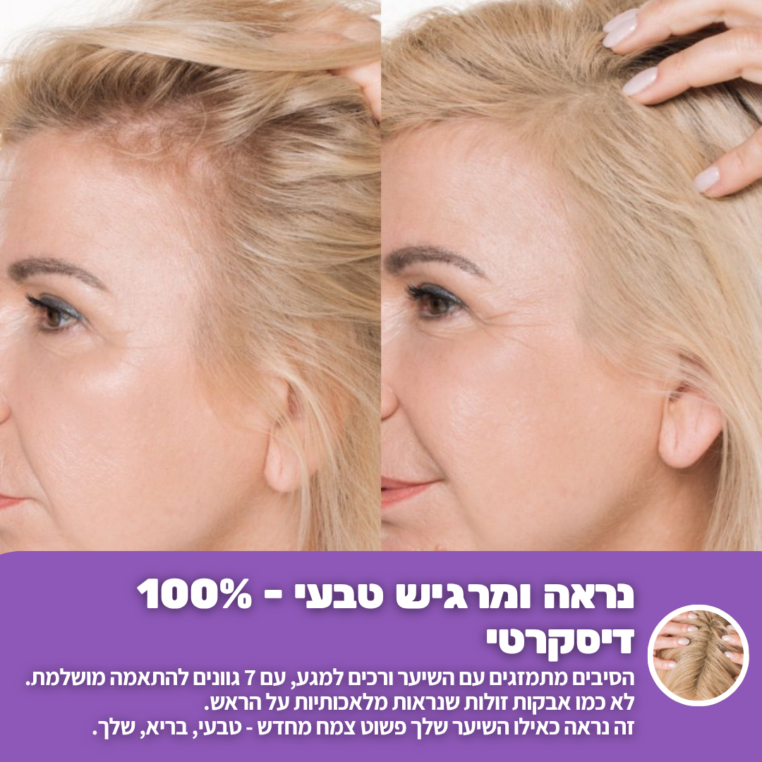 פודרה למילוי קו השיער מבית אלוורה hairline+