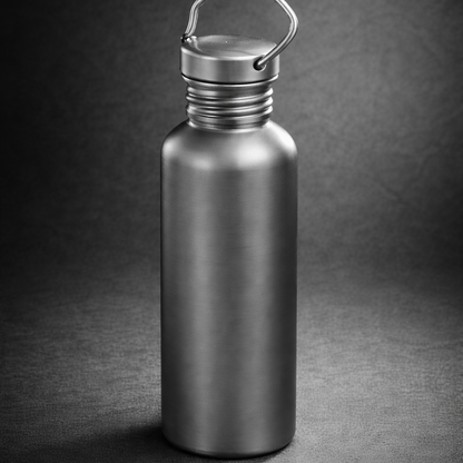 בקבוק שתייה מטיטניום טהור