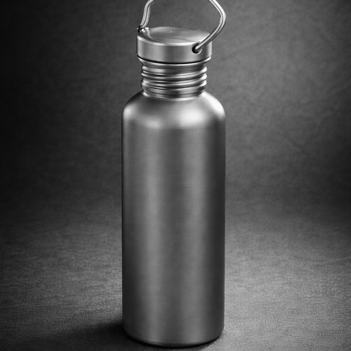 בקבוק שתייה מטיטניום טהור